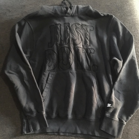 Nike Other - Black Men’s Just Do It Nike Hoodie. Adult S. Great condition.